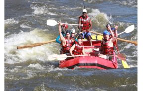 Rafting in Zambezi River 